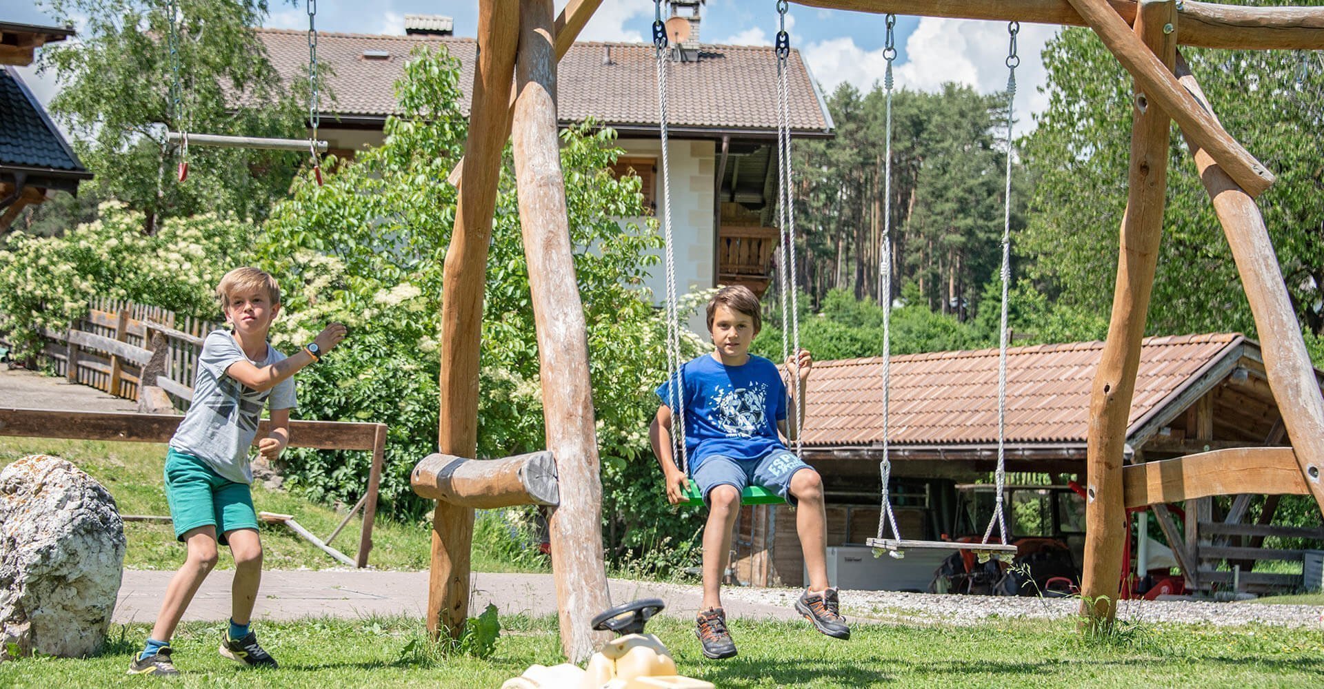 Kinderurlaub auf dem Bauernhof in Kastelruth/Südtirol