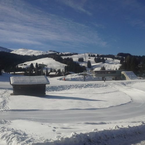 Rifugio sull’Alpe di Siusi