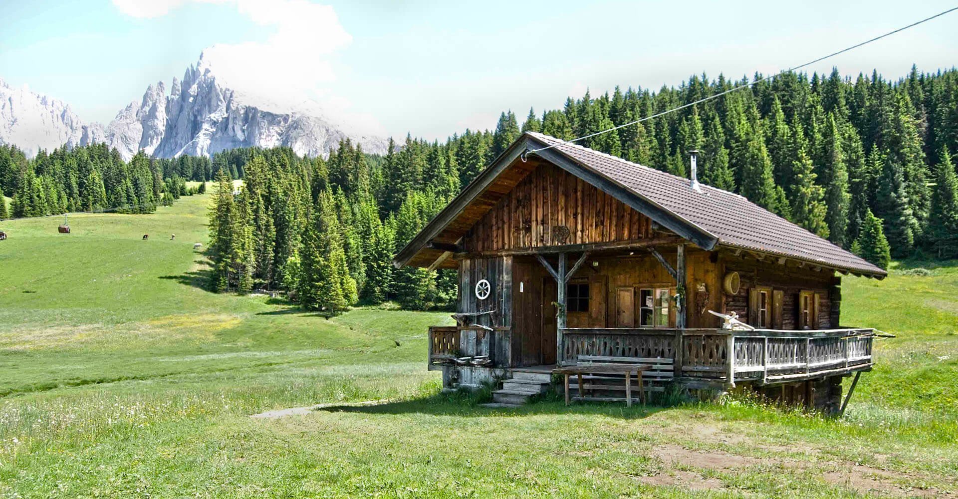 Silvester Hutte Almhutte Auf Der Seiser Alm Mieten