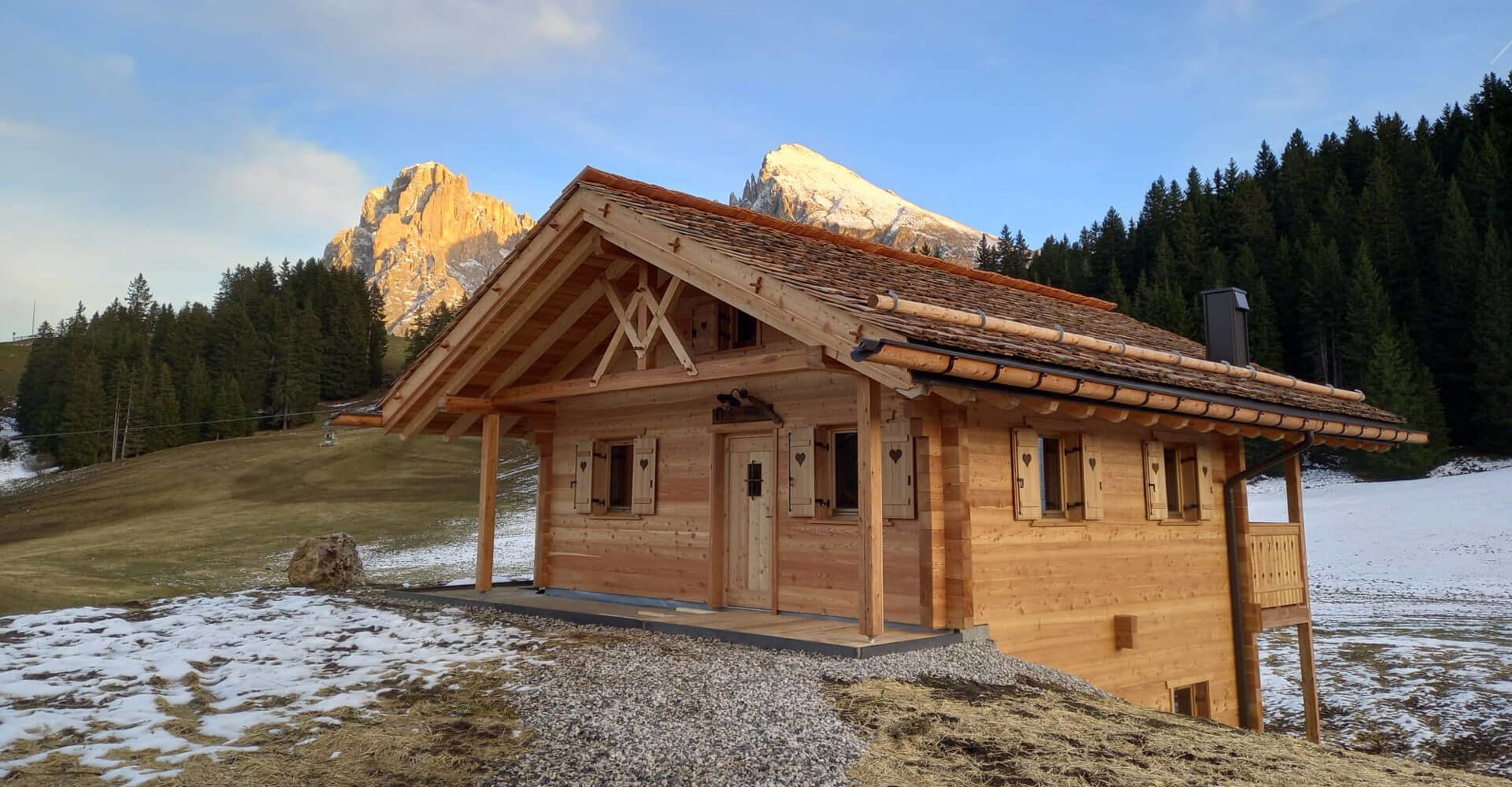 Silvester Hütte auf der Seiser Alm mieten Silvester Hütte auf der Seiser Alm mieten