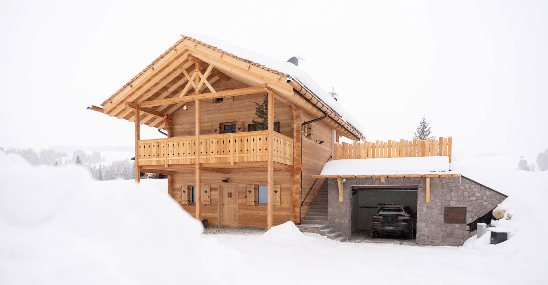 Silvester Hütte | Das Romantik-Erlebnis schlechthin: Eine Almhütte auf der Seiser Alm mieten